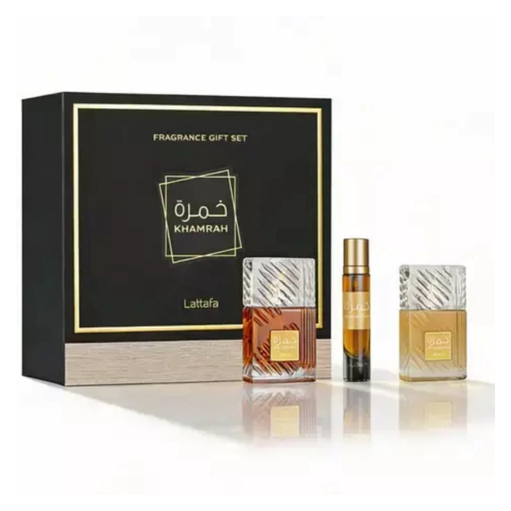 Kit de perfumaria Lattafa Khamrah